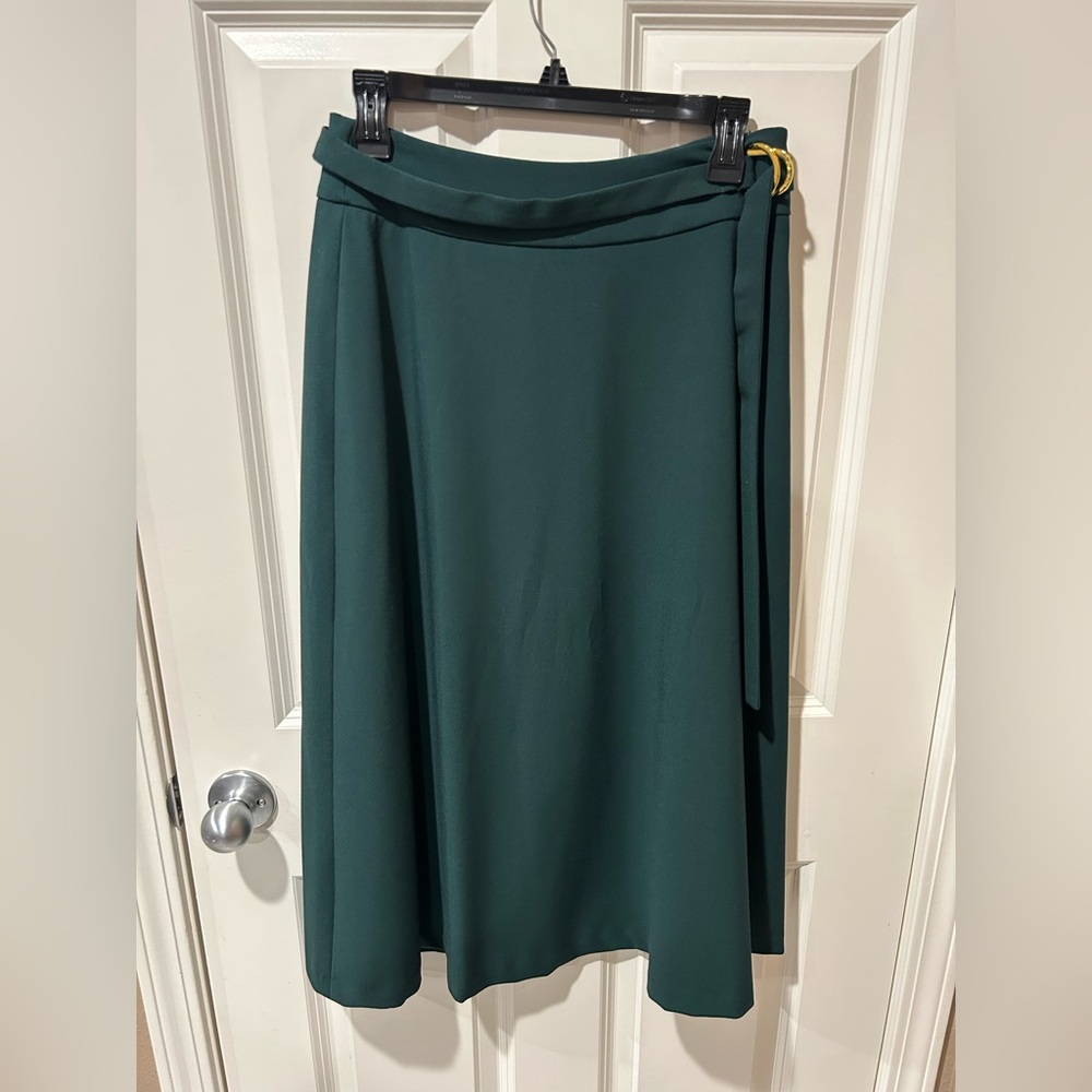 NWT Calvin Klein Suits Elegant Green Women's Skirt size 2